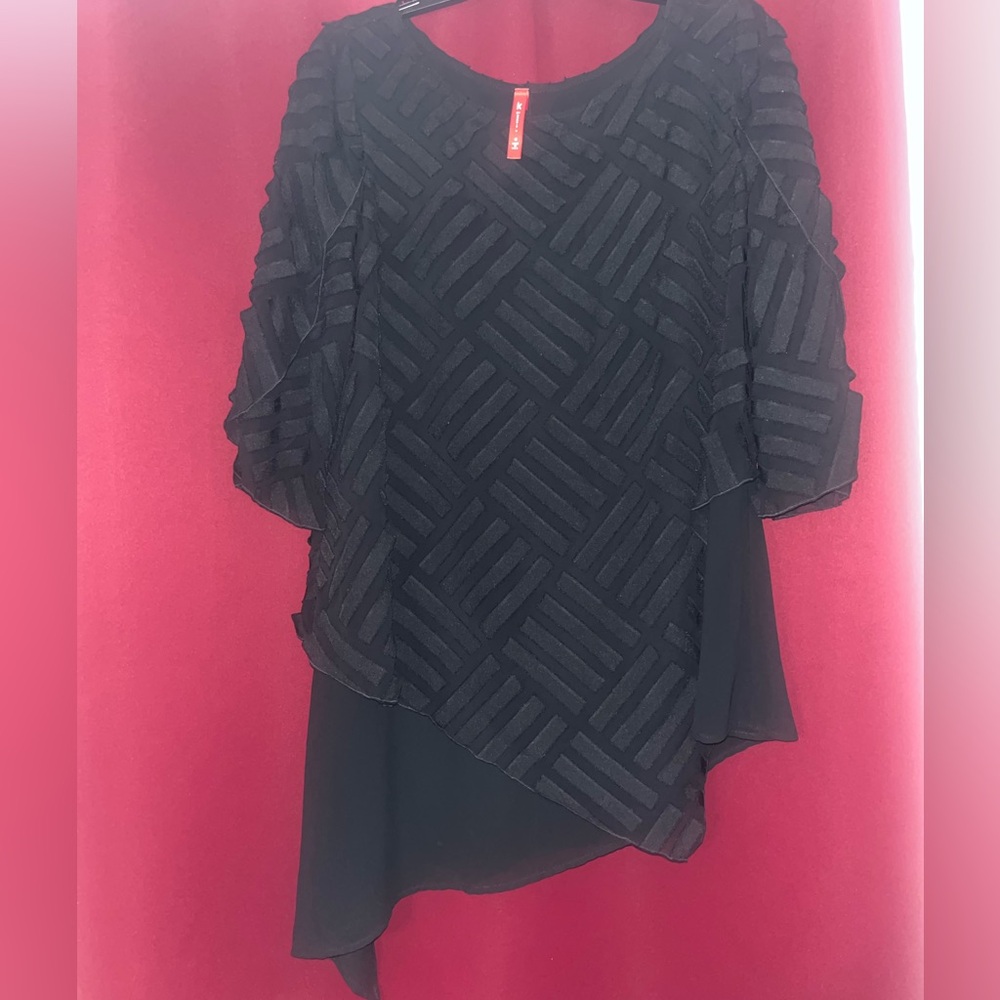 Black dress top size: medium